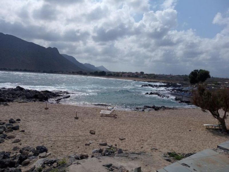 Stavros Ein wirklich erstaunliches Grundstück am Meer in Stavros, Chania Grundstück kaufen